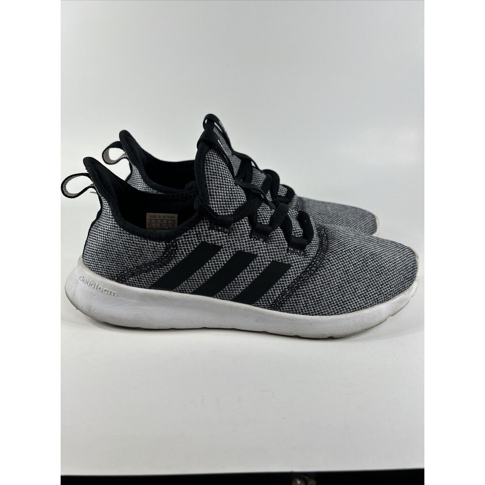 Adidas Cloudfoam Women’s Sneakers Size 8.5 Pure 2.0 Black White Athletic Shoes
